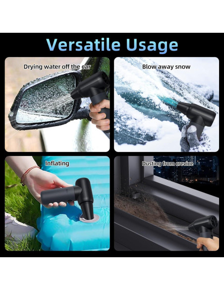 Soplador de Aire Comprimido Dolequ WK-CFJ01 3 Velocidades