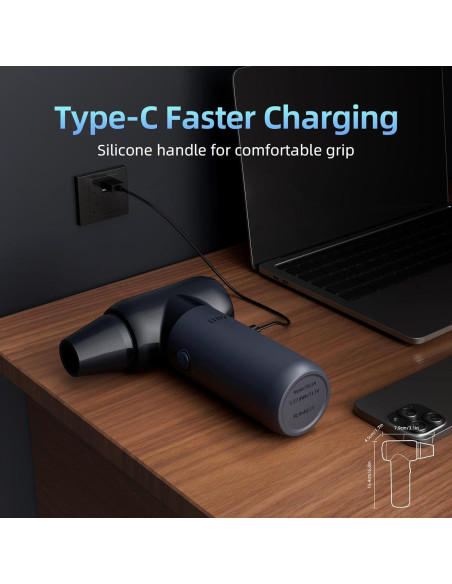 Soplador de Aire Comprimido Dolequ WK-CFJ01 3 Velocidades