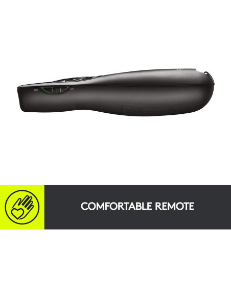 Presentador Inalámbrico Logitech R400 con Puntero Láser