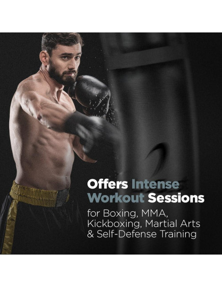 Bolsa de Boxeo LoGest - Pesada 45,36 kg - Rojo