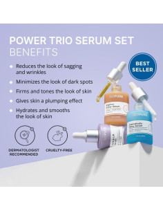 Conjunto de Sueros goPure - Vitamina C, Ácido Hialurónico y Retinol 2