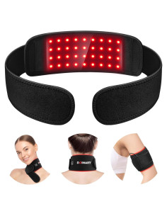 Cinturón de Terapia de Luz Roja Doinart para Cuello y Cara
