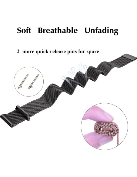 Banda de Reloj Magnética 19mm Kuaguozhe para Veryfitpro