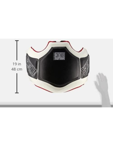 Protector Corporal Contender Fight Sports PBP Negro/Blanco