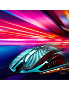 Combo Teclado y Ratón Gaming CHONCHOW LED RGB 4800DPI 2