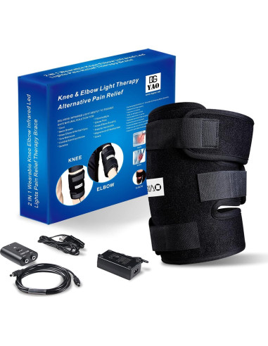 Dispositivo Terapia Luz Infrarroja DGXINJUN Rodillera y Codera