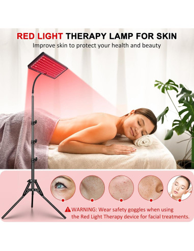 Lámpara de Terapia de Luz Roja SAVILER SVL-13 660nm 850nm