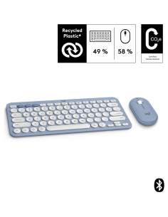 Combo Logitech Pebble 2 para Mac, Teclado y Ratón Inalámbricos 2