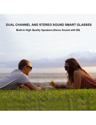 Gafas Inteligentes OhO A8 Pro Polarizadas con Altavoz Bluetooth