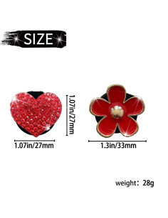 4 Clips de Ventilación de Aire EGBANG con Almohadillas Fragantes 2