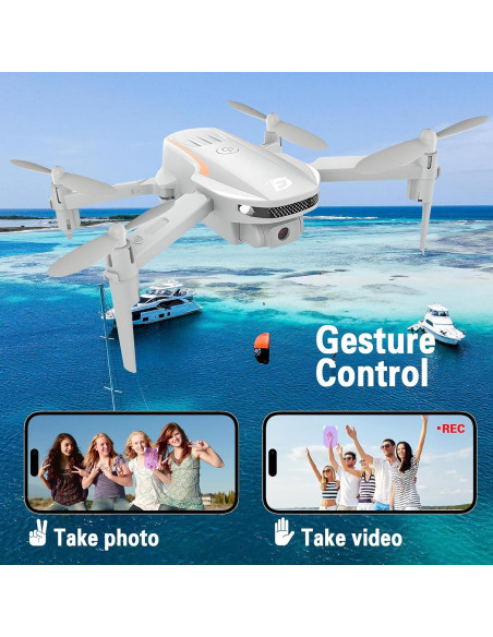 Mini Drone KGF S17 con Cámara 1080P y Control por Gestos