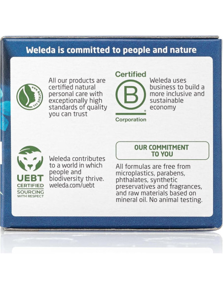 Crema Facial Rejuvenecedora Weleda 38.4 ml Hidratante Vegano