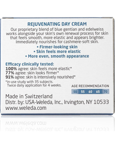 Crema Facial Rejuvenecedora Weleda 38.4 ml Hidratante Vegano