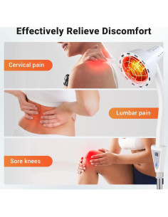 Lámpara Infrarroja Hoakya 275W Ajustable para Terapia 2