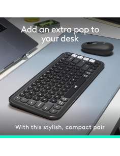 Combo de Teclado y Ratón Logitech ICON POP - Bluetooth, Silencioso 2