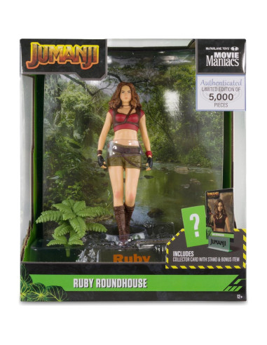 Figura Ruby Roundhouse Jumanji McFarlane 15,24 cm detallada