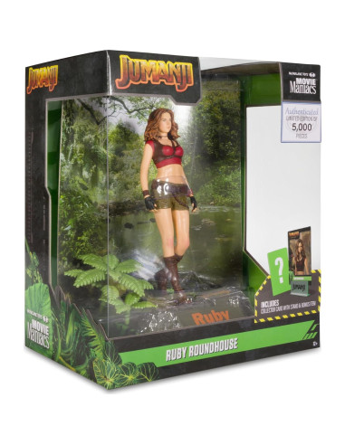 Figura Ruby Roundhouse Jumanji McFarlane 15,24 cm detallada