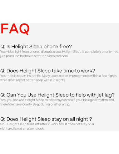 Lámpara de Luz Roja Helight para Dormir 630nm Compacta