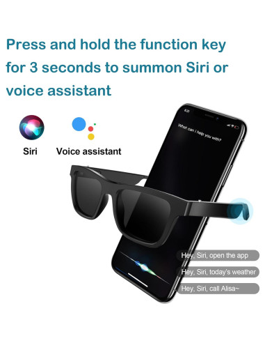Gafas de Sol RERBO W3 con Audio Bluetooth y Protección UV