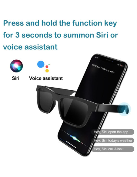 Gafas de Sol RERBO W3 con Audio Bluetooth y Protección UV Gafas de Sol RERBO W3 con Audio Bluetooth y Protección UV