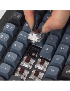 Teclado Mecánico Keychron V1 75% Programable QMK/VIA 2