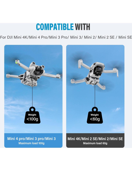 Sistema de Airdrop FLYDrone Mini 3 Pro para Drones DJI