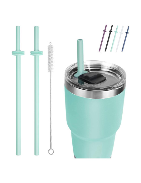 Set de Popotes de Silicona MOVOLIVI para Yeti Magslider 2PCS