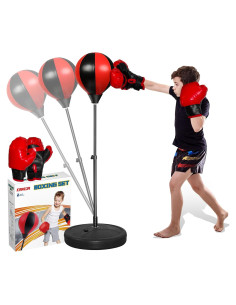 Saco de Boxeo Kamija para Niños 3-8 Años con Guantes