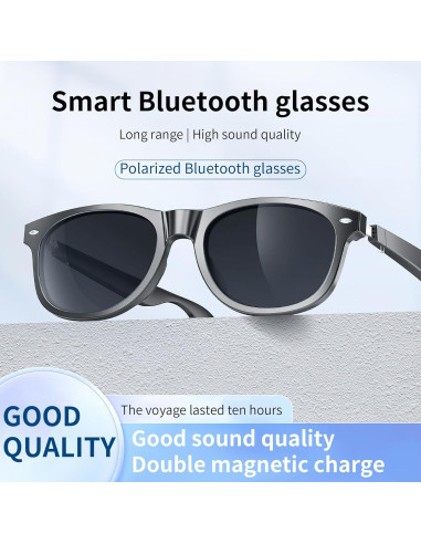 Gafas Inteligentes Fostex HT-YJ008-2 Bluetooth Polarizadas