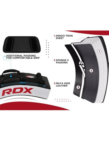 Almohadilla de Golpeo RDX 60cm para Muay Thai y MMA