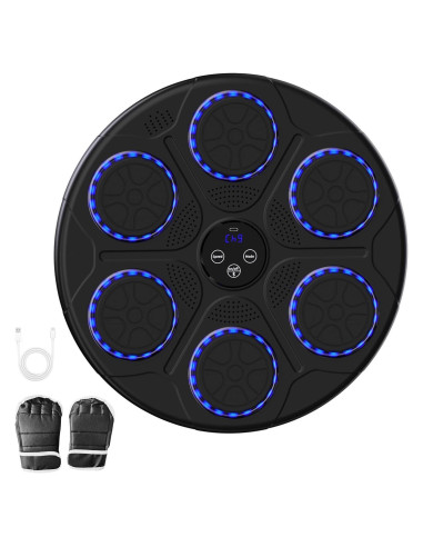 Máquina de Boxeo Musical Xezacoi con Guantes y Bluetooth
