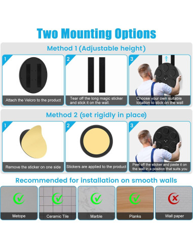 Máquina de Boxeo Musical Xezacoi con Guantes y Bluetooth