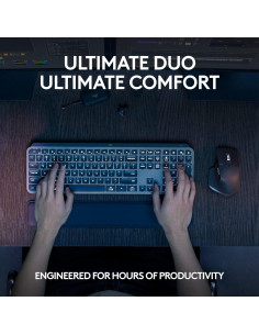 Combo Inalámbrico Teclado y Ratón Logitech MX Keys S 2