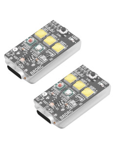 HeiyRC Luz Estroboscópica LED 2PCS para Drones Anticolisión