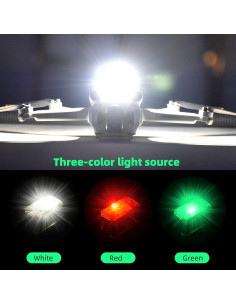HeiyRC Luz Estroboscópica LED 2PCS para Drones Anticolisión 2