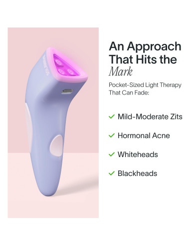 Dispositivo de Cuidado Facial Solawave | Terapia Luz Roja y Azul