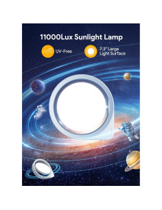 Lámpara de Terapia de Luz MediAcous 11000 Lux con Temporizador 2