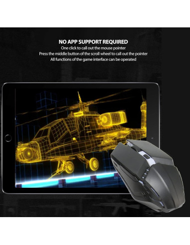 Combo de Teclado y Ratón Bewinner K13 4 en 1 para Juegos