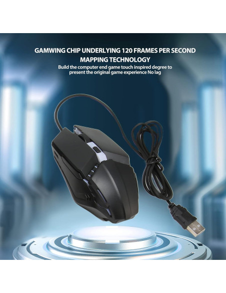 Combo de Teclado y Ratón Bewinner K13 4 en 1 para Juegos