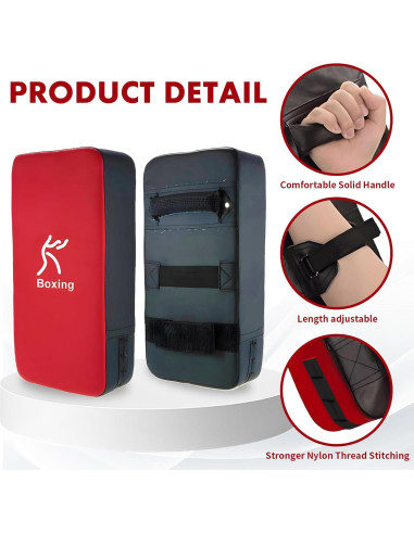 Pad de Entrenamiento LuiceABC 3068 Rojo para Artes Marciales