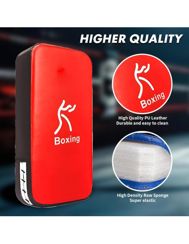 Pad de Entrenamiento LuiceABC 3068 Rojo para Artes Marciales
