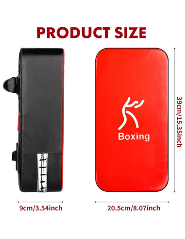 Pad de Entrenamiento LuiceABC 3068 Rojo para Artes Marciales