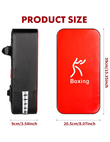 Pad de Entrenamiento LuiceABC 3068 Rojo para Artes Marciales