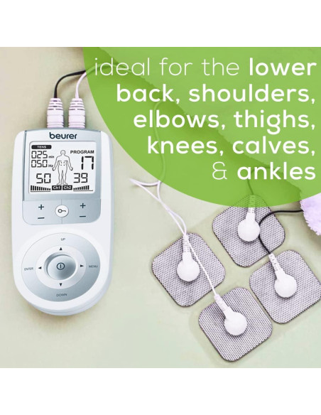 Beurer EM44 Estimulador TENS 50 Niveles Alivio Dolor