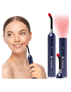 Varita Terapia Luz Roja Vitalume - Alivio Rápido Herpes Labial