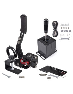 Freno de Mano USB CNRAQR 6+R para Simulador de Carreras