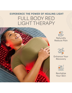 Alfombrilla de Luz Roja LifePro - Terapia Infrarroja 160x60 cm 2