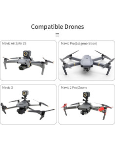 Luces de Vuelo Nocturno Hanatora para DJI Mavic y Air 2