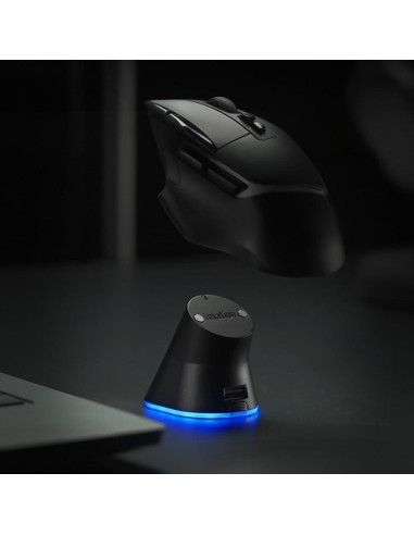 Dock de Carga RGB Logitech G PRO X Superlight - Carga Inalámbrica