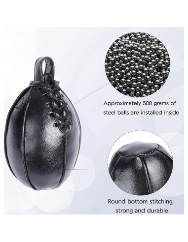 Bolsa de Boxeo INNOLIFE Pequeña de Cuero para Entrenamiento